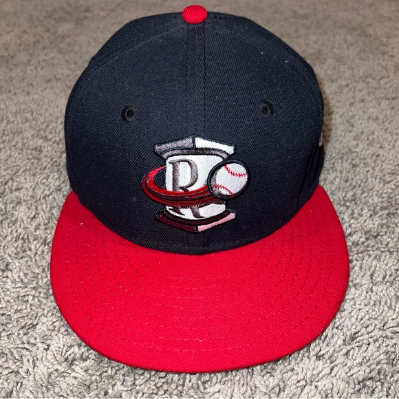 Rome Braves New Era Fitted Hat NWT MiLB Cap  Atlanta Richmond Greenville Sz 7 - Picture 1 of 7